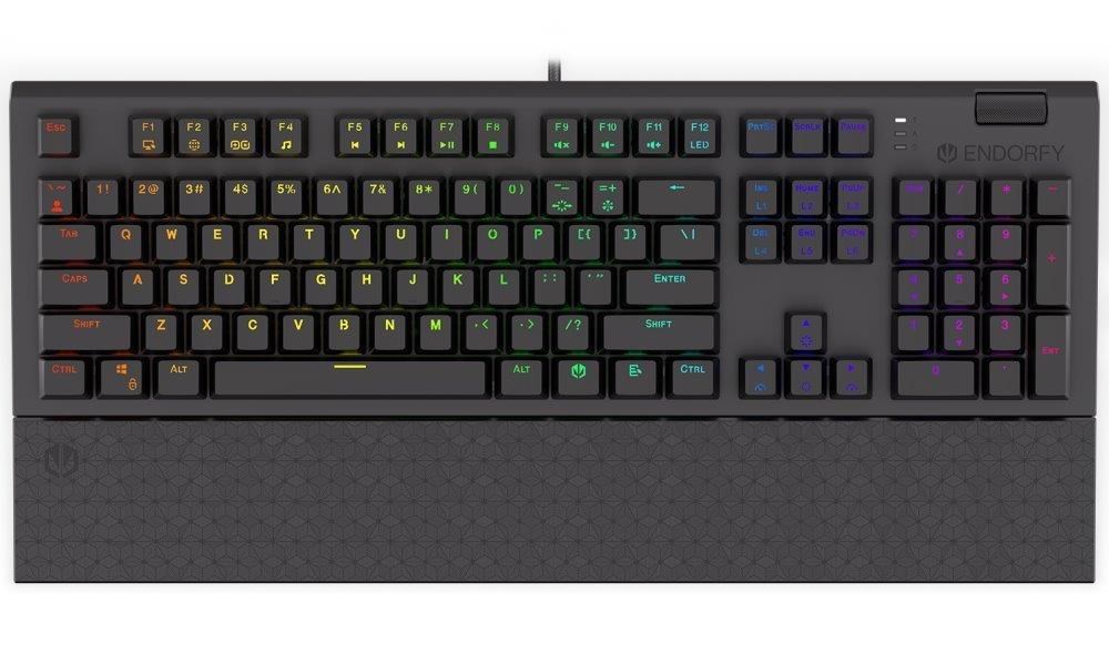 ENDORFY Klávesnice Omnis Kaihl Blue,  Mechanická,  USB,  ARGB,  černá0 