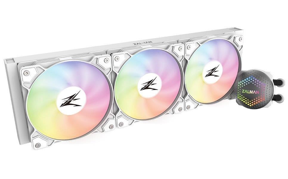 Zalman vodní chladič CPU ALPHA36 White  3 x 120 mm  PWM  ARGB  bílá0 