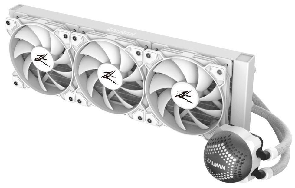 Zalman vodní chladič CPU ALPHA36 White  3 x 120 mm  PWM  ARGB  bílá2 