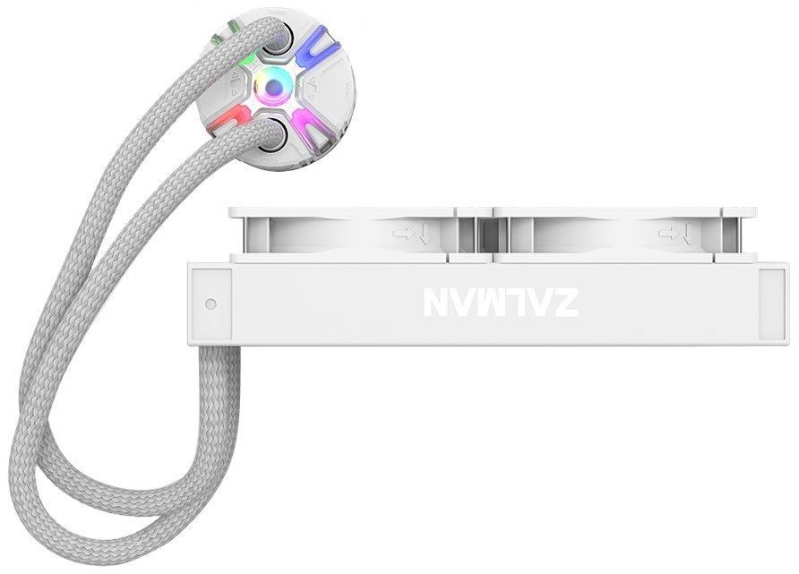 Zalman vodní chladič Reserator5 Z24  240 mm  ZE1225ASHx2  bílá2 