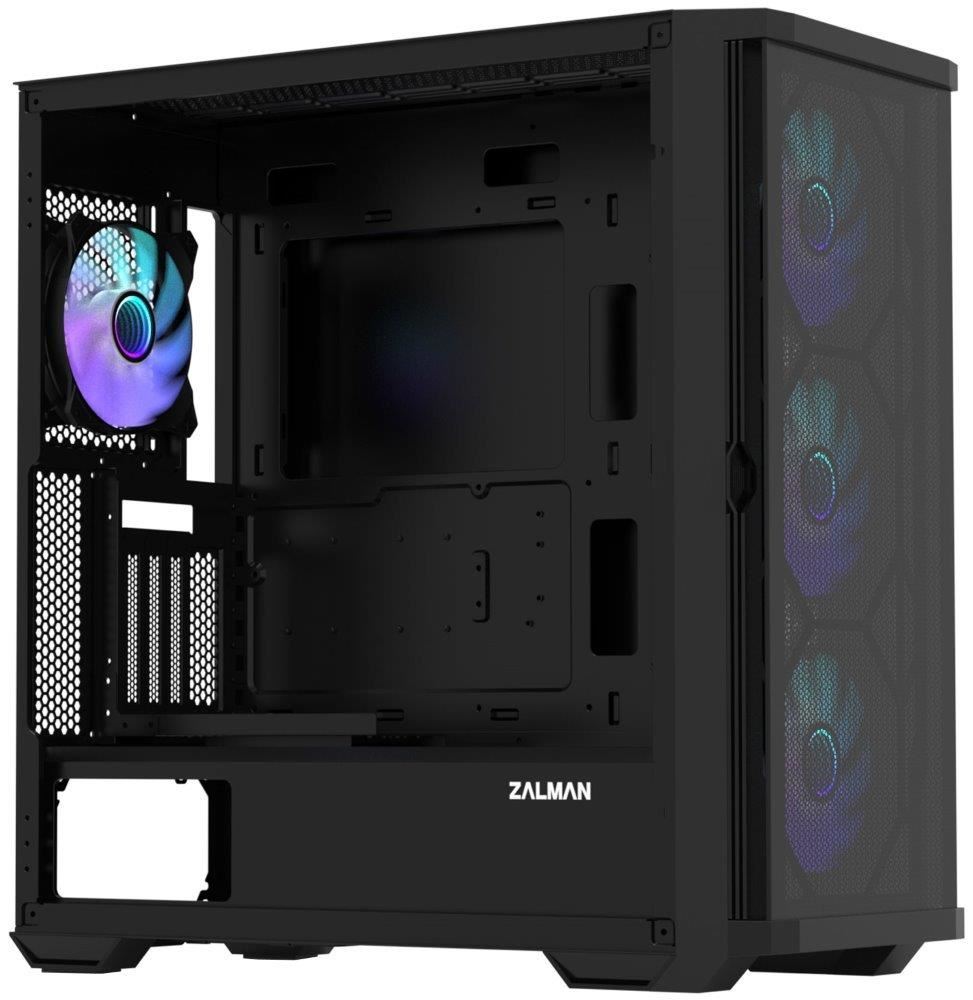 Zalman skříň Z10 Duo / ATX / 4x120 mm ARGB fan / 2xUSB 3.0 / USB-C / tvrzené sklo2 