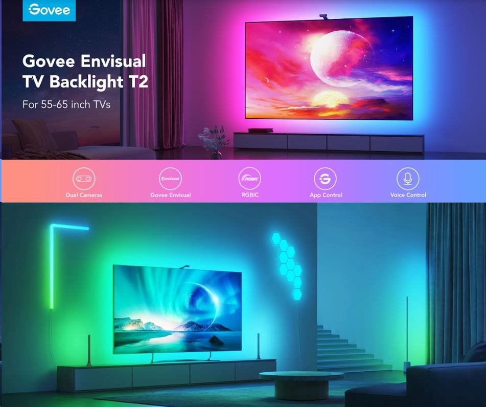 Govee DreamView T2 DUAL TV 55-65