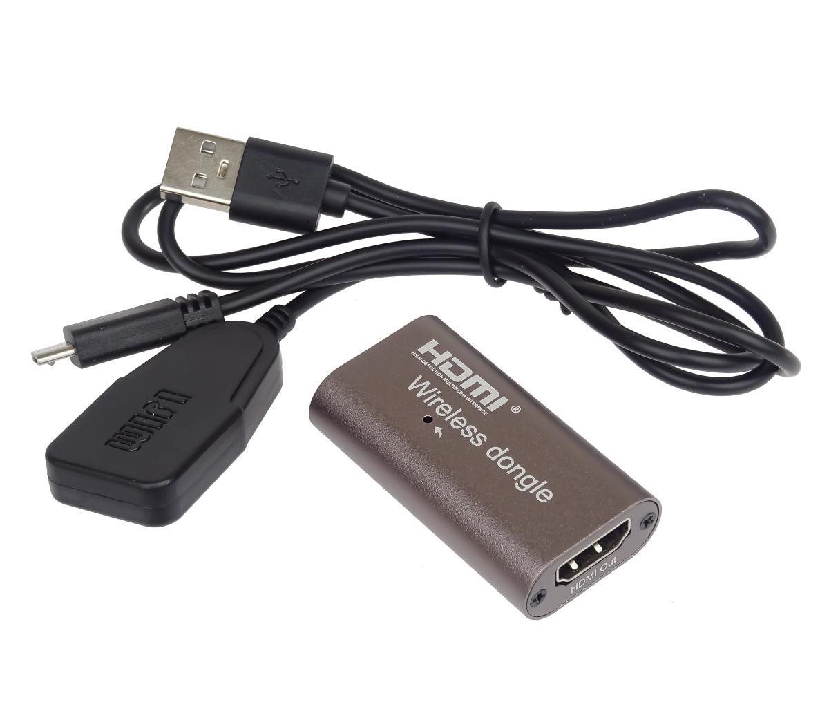 PremiumCord Wireless HDMI Adapter pro chytré telefony a tablety,  Android,  MIRACAST,  iPhone, Win8
Pomocí Wi-Fi Direct te2 
