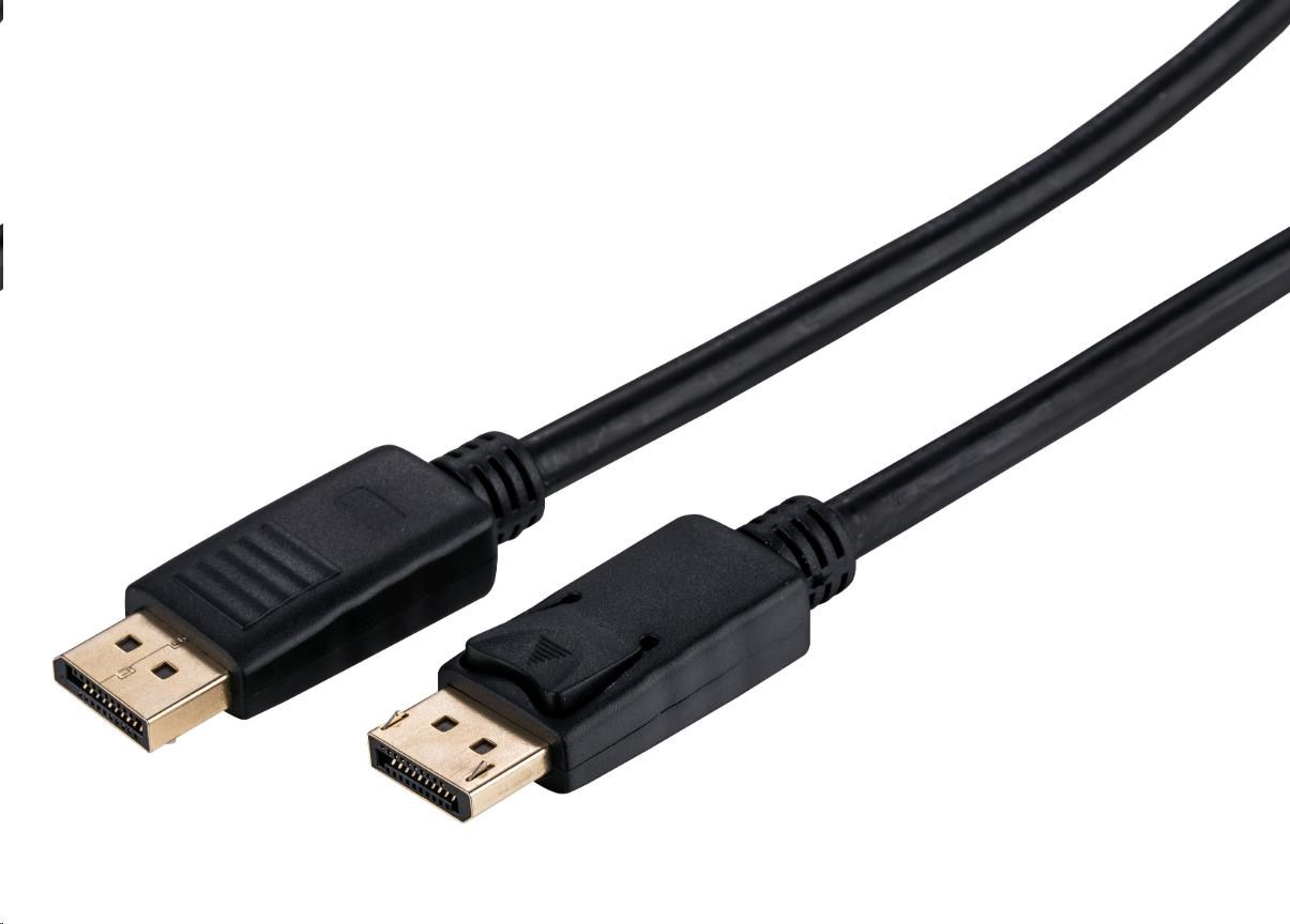 kabel C-TECH DisplayPort 1.2,  4K@60Hz,  M/ M,  3m