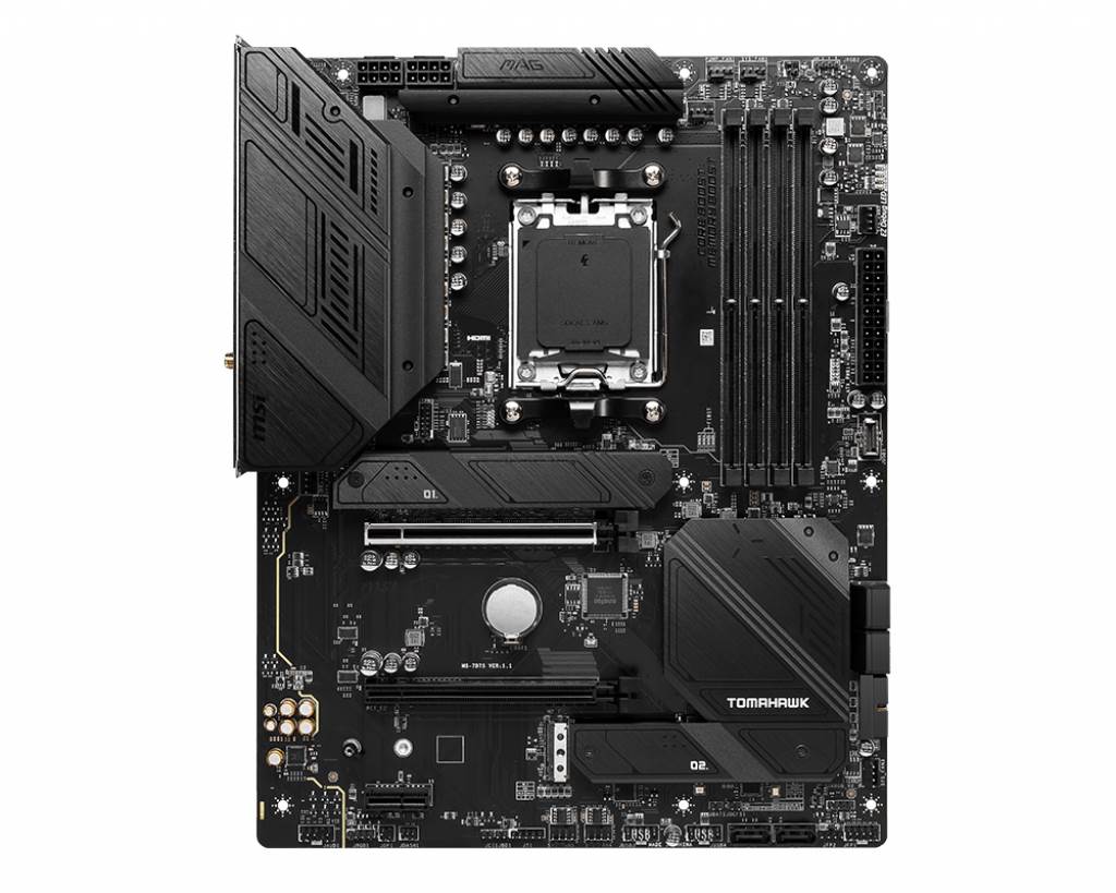 MSI MB Sc AM5 MAG B650 TOMAHAWK WIFI, AMD B650, 4xDDR5, 1xDP, 1xHDMI, WI-FI1 