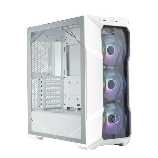 Cooler Master case MasterBox TD500 MESH V2 White,  ATX,  bez zdroje,  průhledná bočnice,  bílá6 