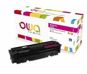 OWA Armor toner pro HP Laserjet M 450,  454,  455,  470,  479,  2100 stran,  W2033A,  magenta/ červená0 