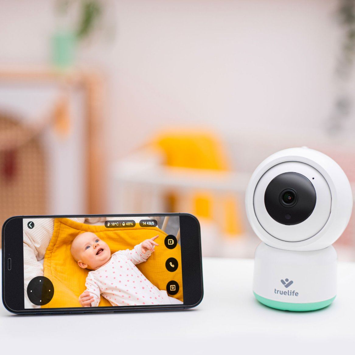 TrueLife NannyCam R3 Smart - digitální video chůvička9 