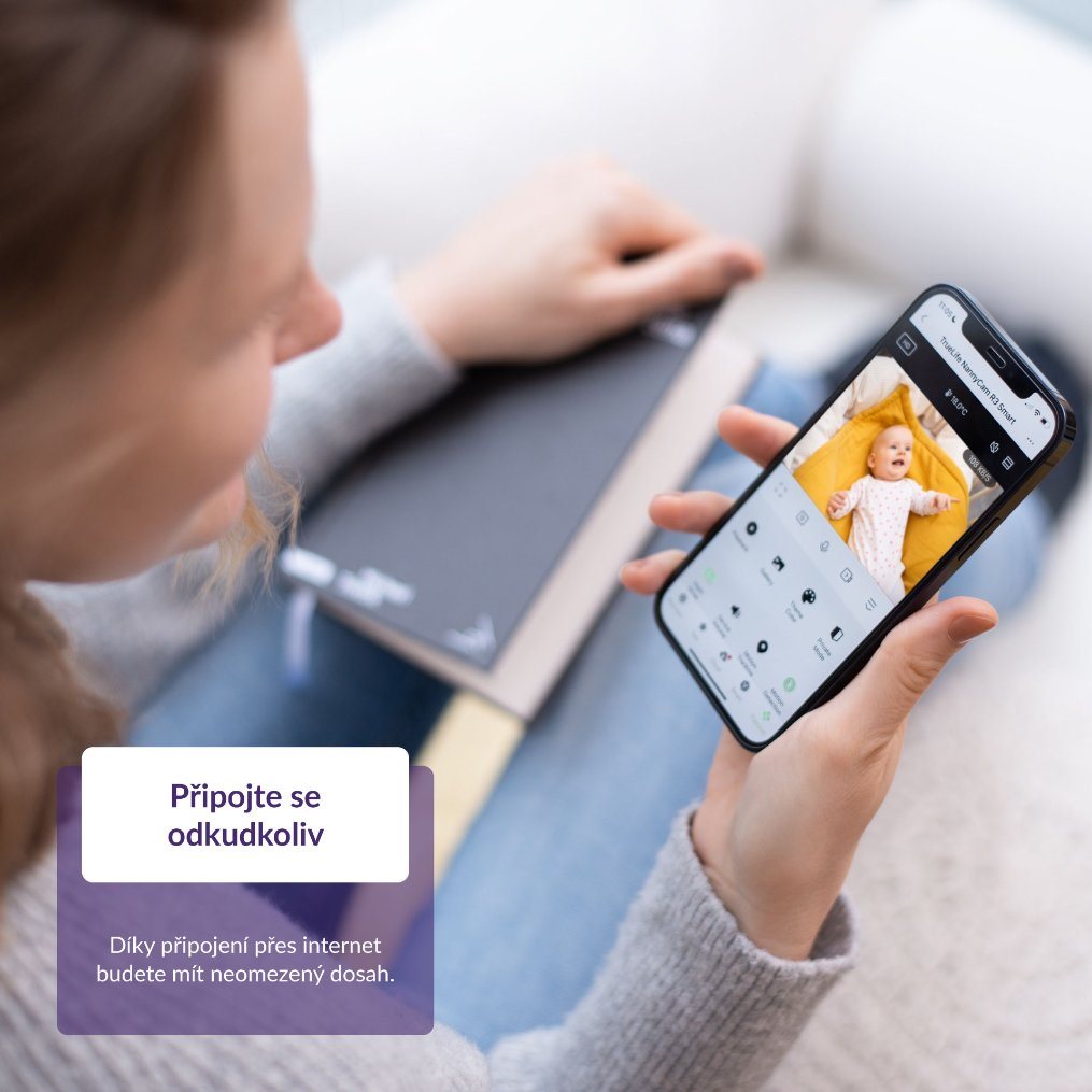 TrueLife NannyCam R3 Smart - digitální video chůvička6 