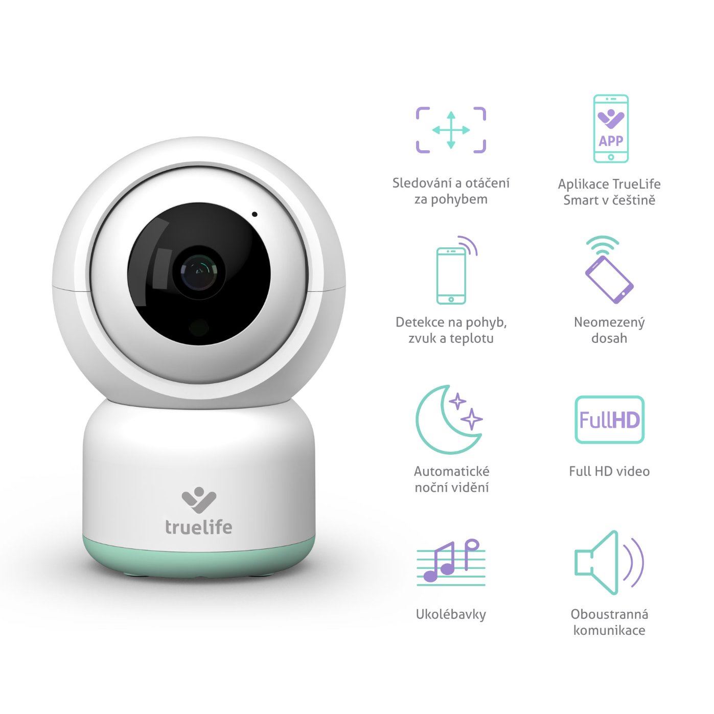 TrueLife NannyCam R3 Smart - digitální video chůvička7 