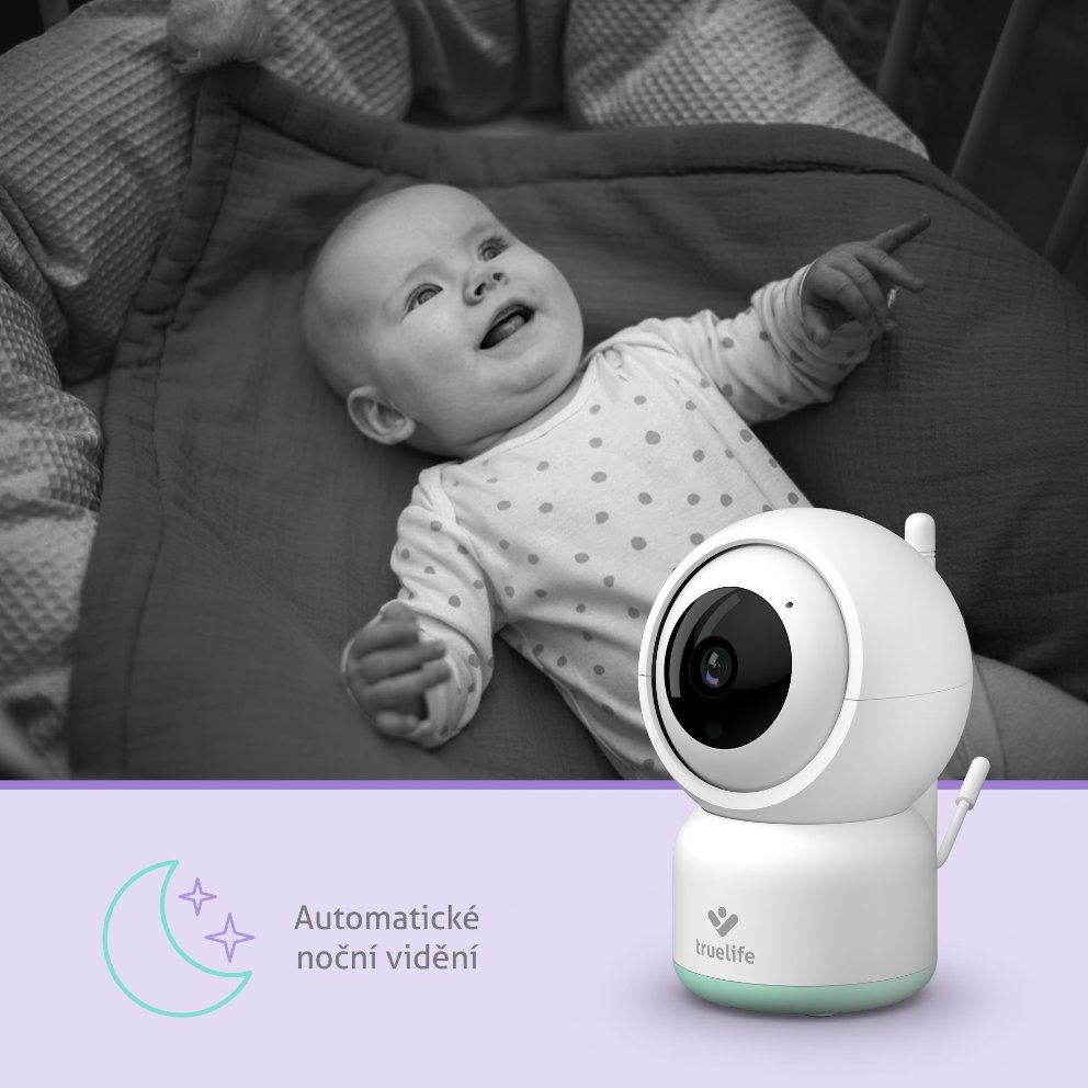 TrueLife NannyCam R3 Smart - digitální video chůvička8 