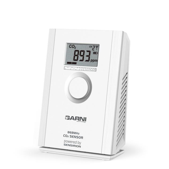 GARNI 102Q - vnitřní bezdrátové čidlo koncentrace CO22 