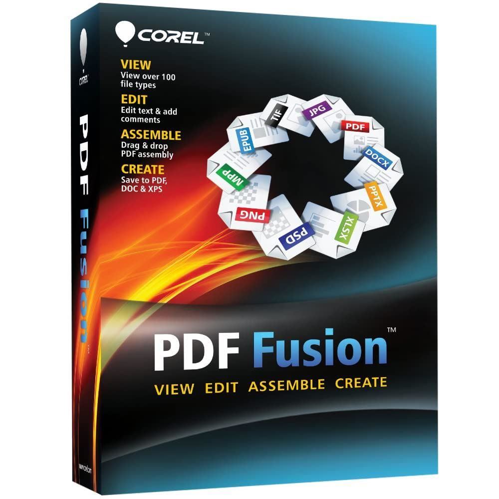 Corel PDF Fusion 1 Lic ML (single) ESD Angličtina/ Nemčina0 