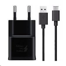 Samsung síťová nabíječka EP-TA200EBE + EP-DG970BBE, USB-C, 15 W, černá - bulk0 