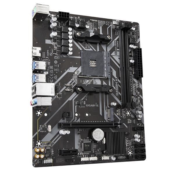 GIGABYTE MB Sc AM4 B450M K,  AMD B450,  2xDDR4,  1xHDMI,  mATX2 