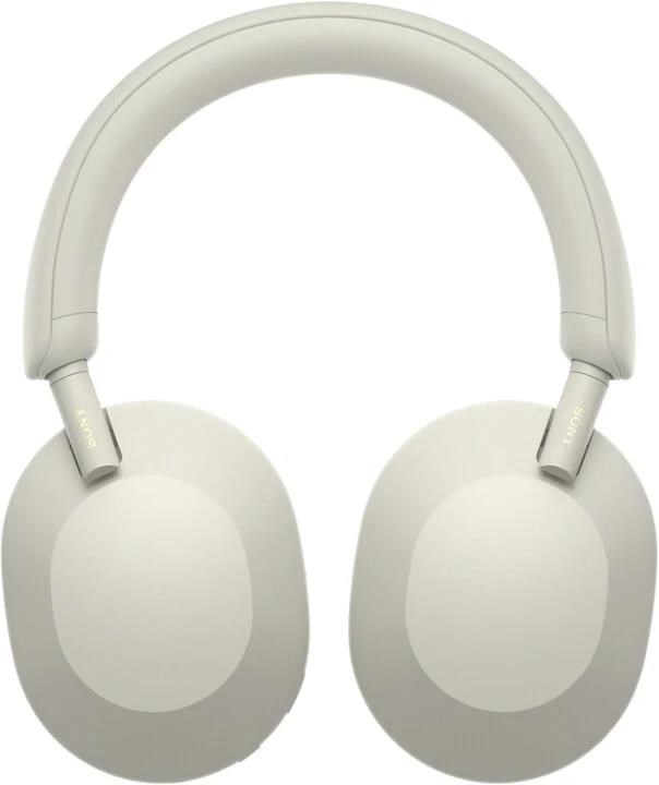 Sony bezdrátová sluchátka WH-1000XM5,  EU,  stříbrná1 