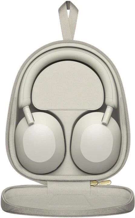 Sony bezdrátová sluchátka WH-1000XM5,  EU,  stříbrná3 
