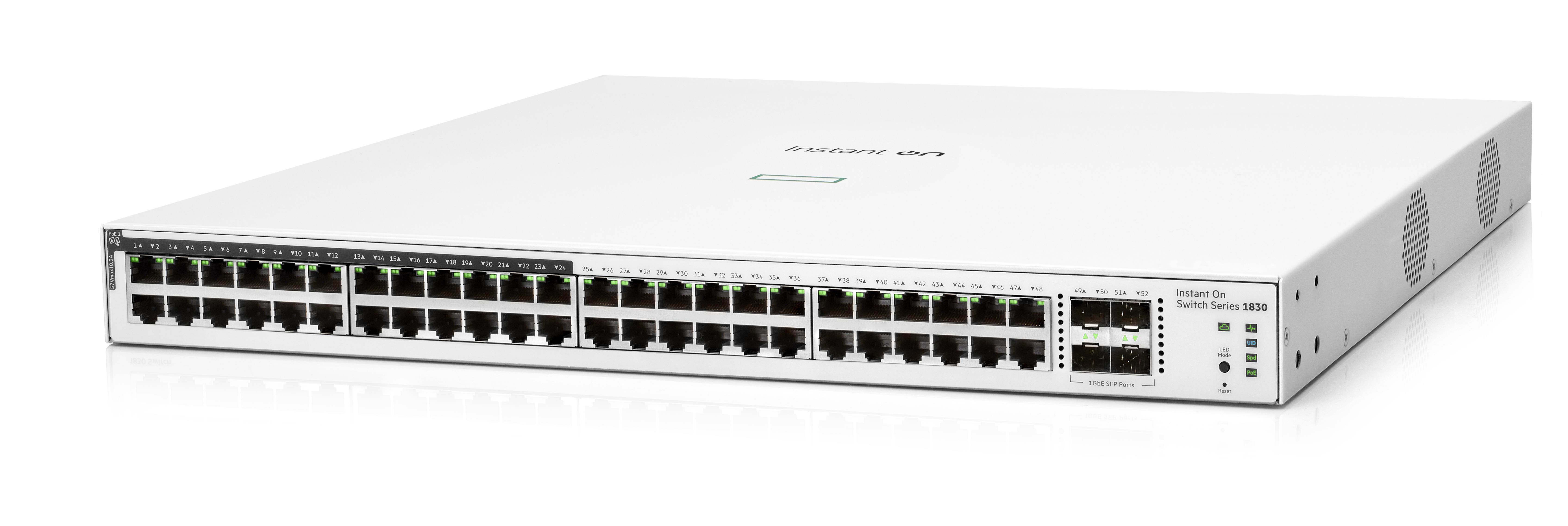 HPE Networking Instant On Switch 48p Gigabit CL4 PoE 4p SFP 370W 1830 (JL815A)5 