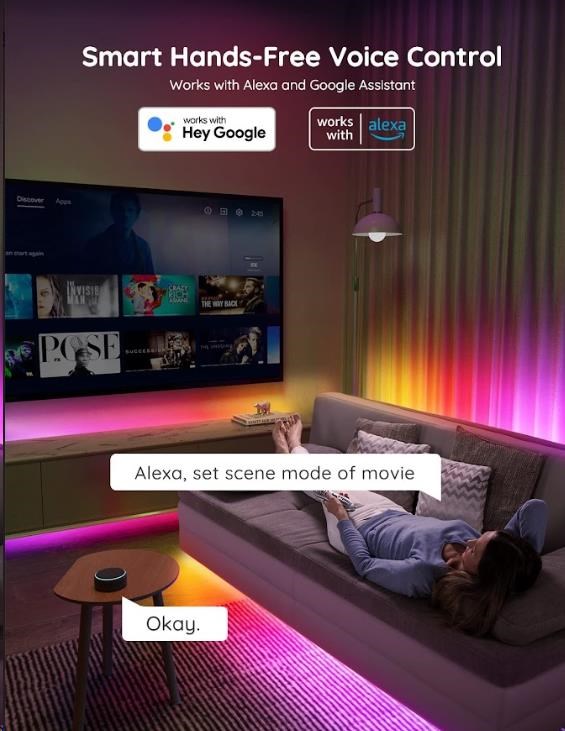 Govee WiFi RGBIC PRO Smart LED pásek 5m7 