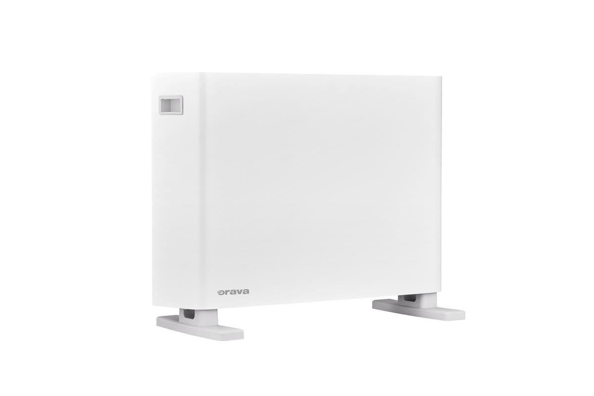 Orava EK-2007 elektrický horkovzdušný konvektor,  1250-2000 W,  52 dB,  20-25 m2,  termostat,  4 úrovně výkonu,  bílá1 