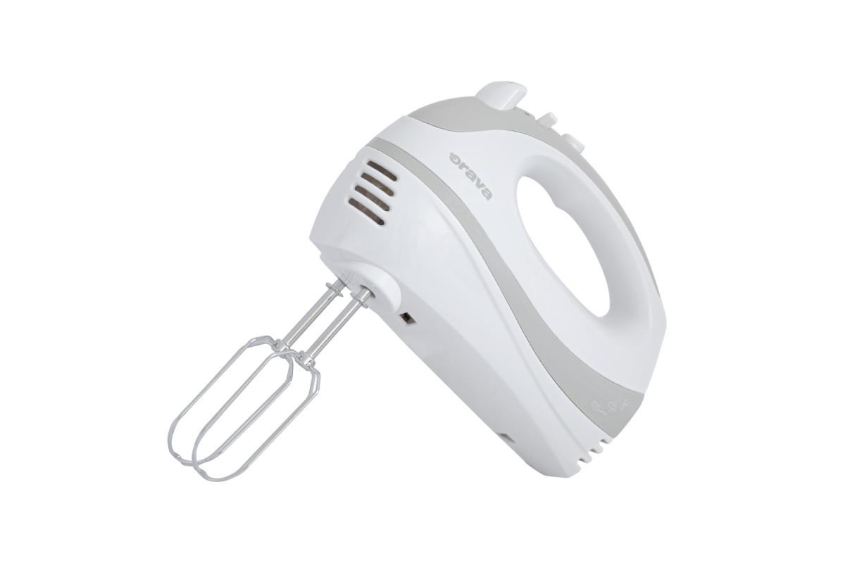Orava SL-110 ruční šlehač, 300 W, 75 dB, 5 rychlostí, pulzní spínač, šedá / bílá1 