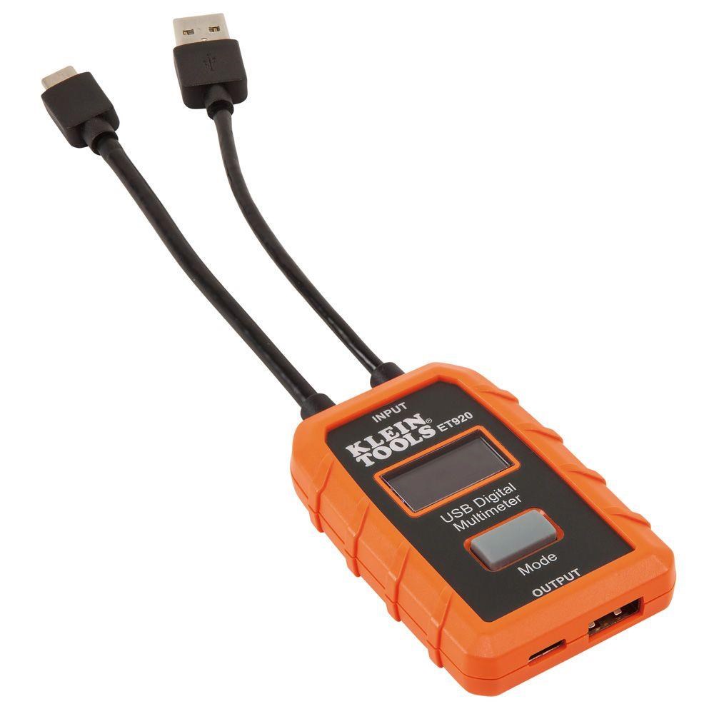 KLEIN TOOLS - USB Digitální měřič,  USB-A a USB-C5 