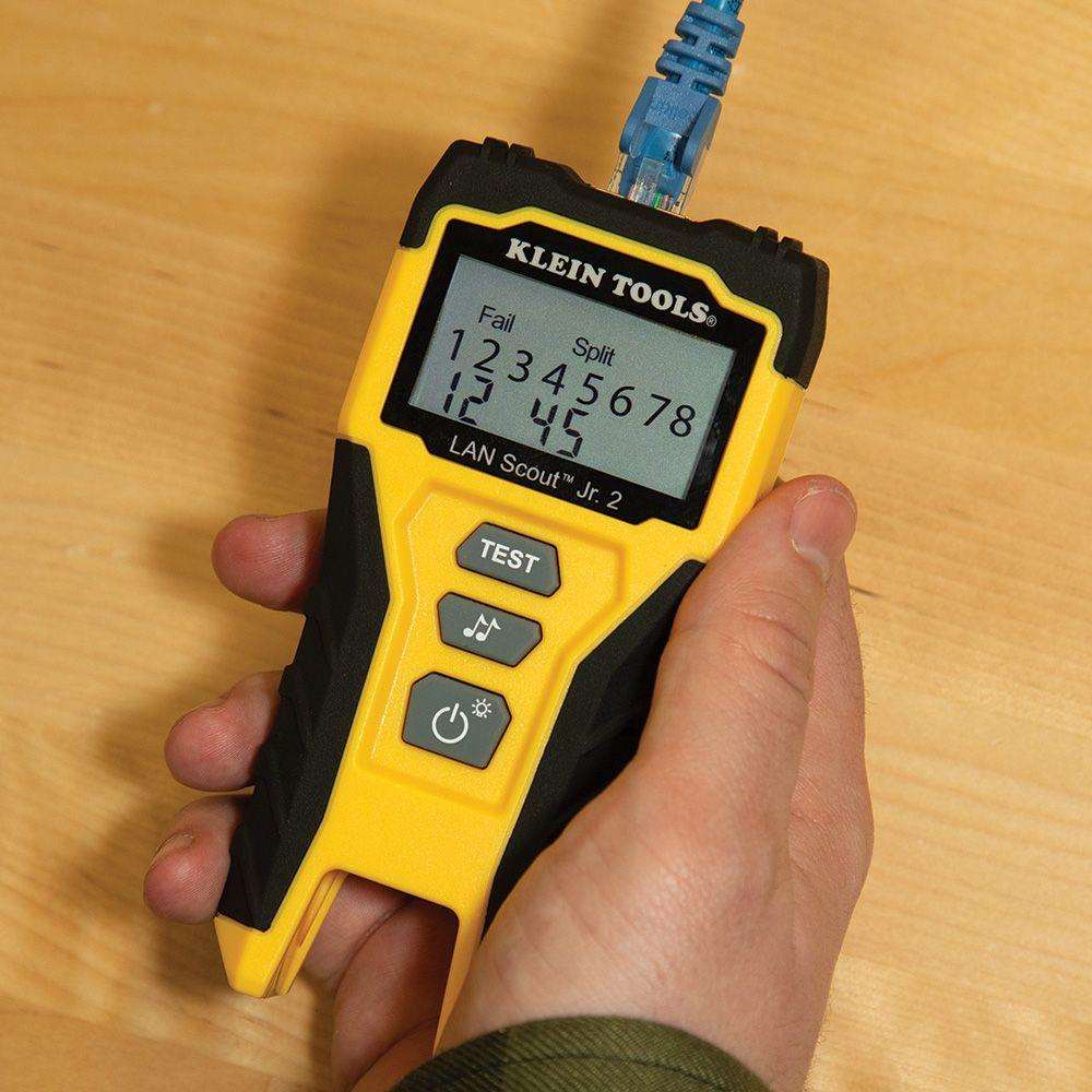 KLEIN TOOLS - LAN Scout ® Junior 2 Cable Tester5 