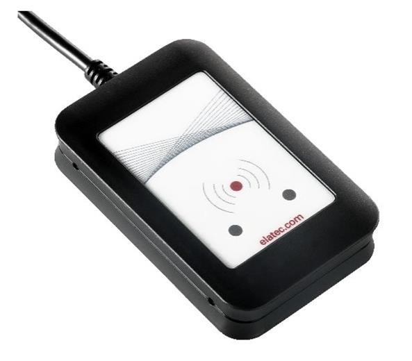 Elatec RFID Čtečka Elatec TWN4,  Legic NFC,  125kHz/ 13, 56MHz,  USB,  černá0 