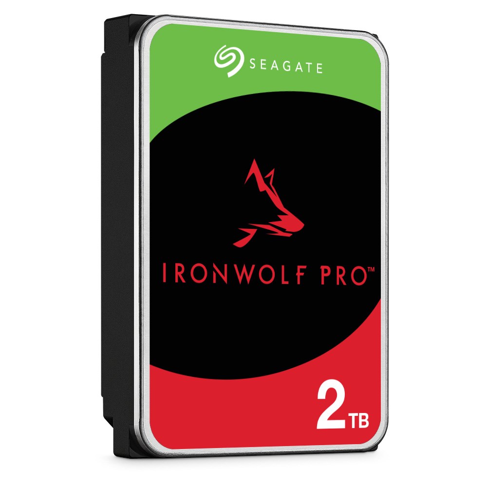 SEAGATE HDD 2TB IRONWOLF PRO (NAS),  3.5