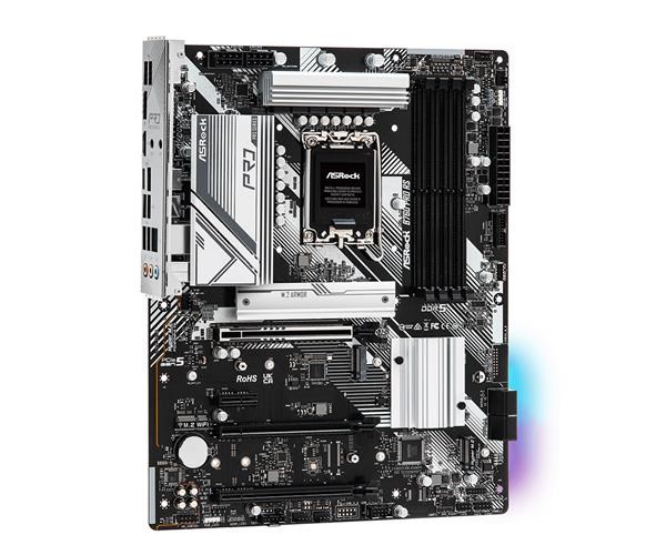 ASRock MB Sc LGA1700 B760 PRO RS,  Intel B760,  4xDDR5,  1xDP,  1xHDMI3 