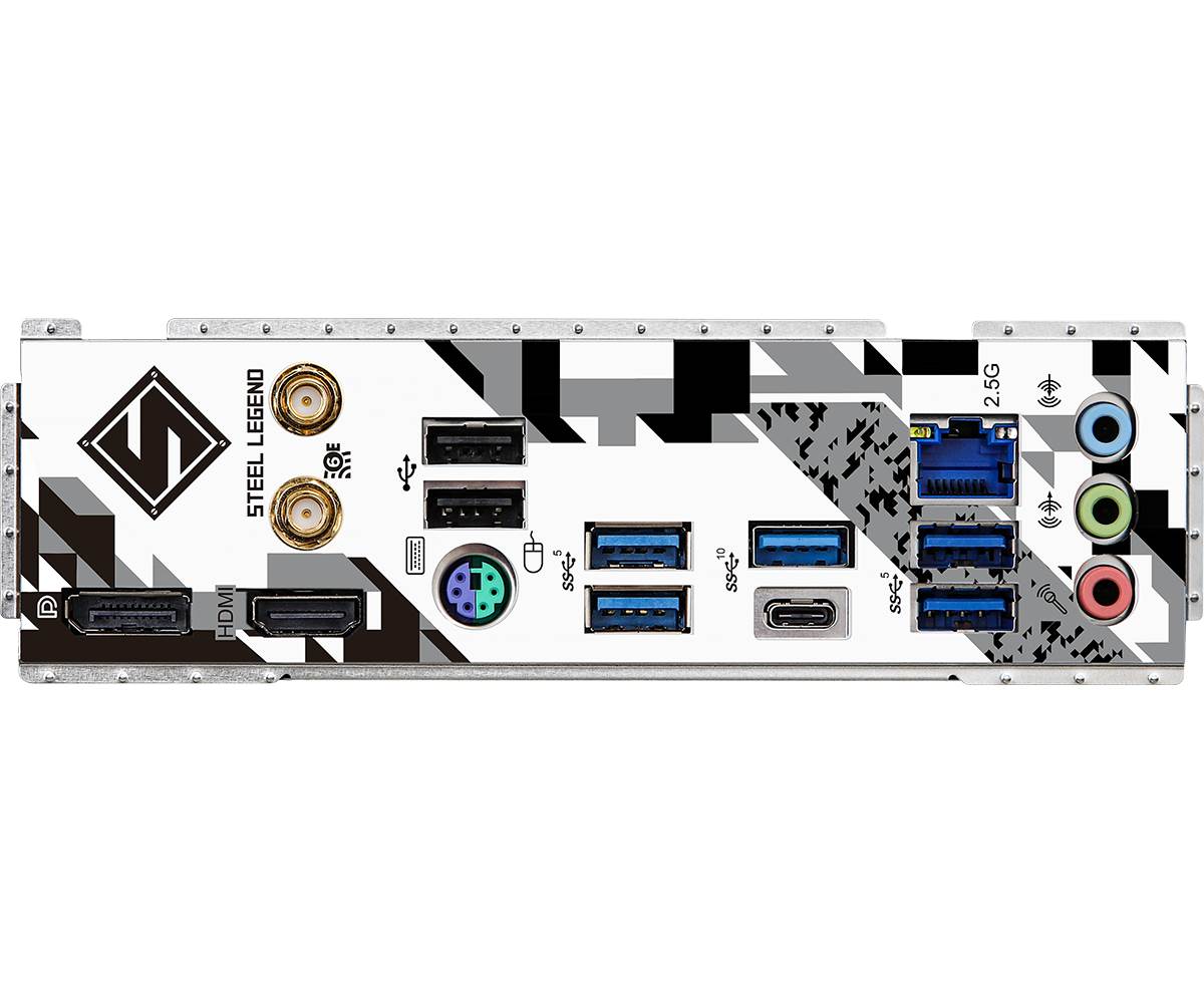 ASRock MB Sc LGA1700 B760M STEEL LEGEND WIFI,  Intel B760,  4xDDR5,  1xDP,  1xHDMI,  WI-FI,  mATX5 