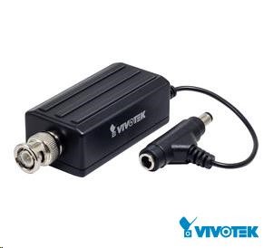 Vivotek videoserver VS8100-v2,  1x video vstup (BNC),  max.720x576 až 25 sn./ s,  audio IN,  RS-485,  antivirus,  3 roky záruka0 