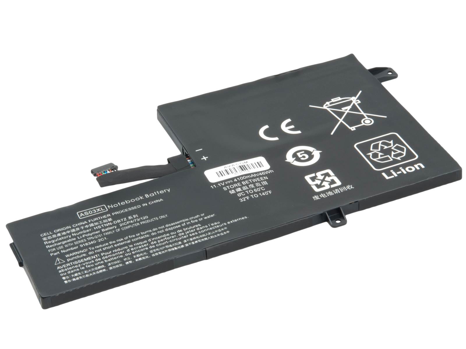 Batéria AVACOM pre HP Chromebook 11 G5 Li-Pol 11, 1 V 4100mAh 46Wh