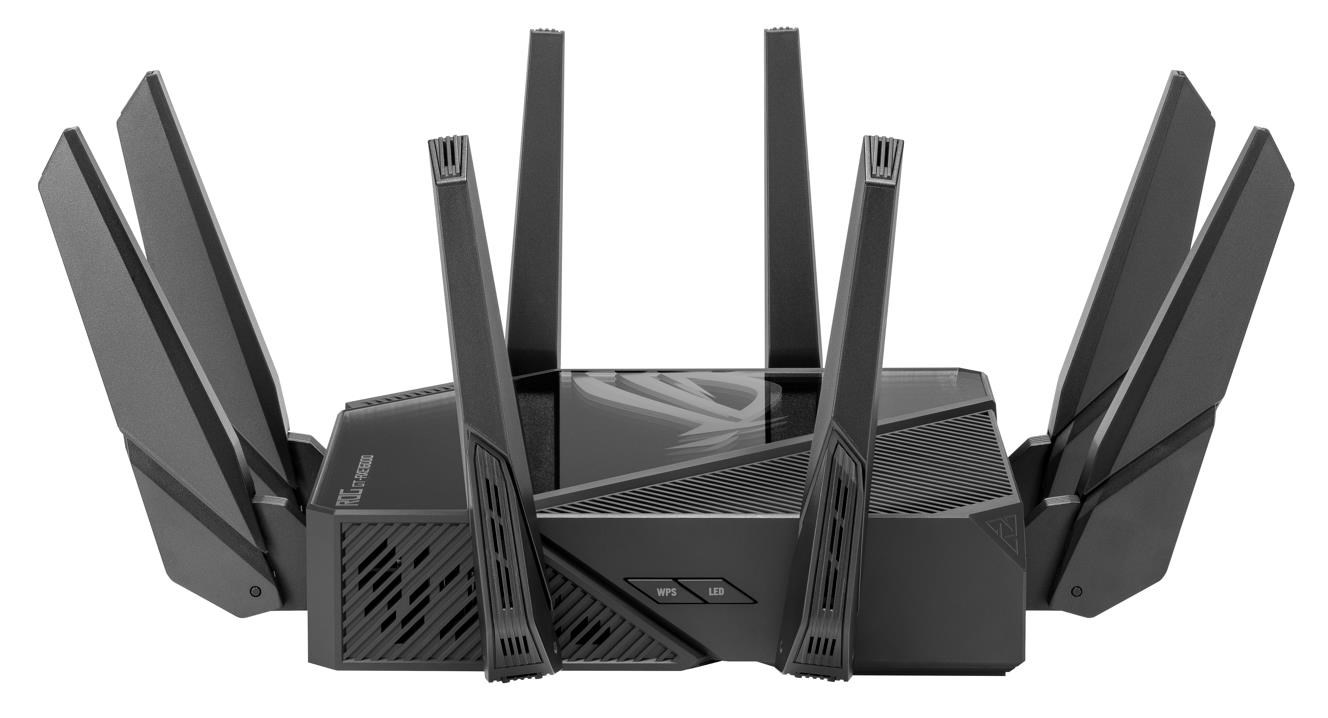 ASUS ROG Rapture GT-AX16000 (AXE16000) WiFi 6E Extendable Gaming Router,  10G & 2.5G porty,  Aimesh,  4G/ 5G7 