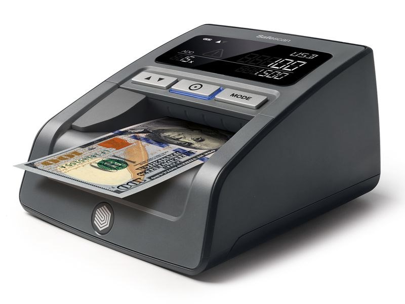 Detektor padělků bankovek SAFESCAN 185-S, černý0 