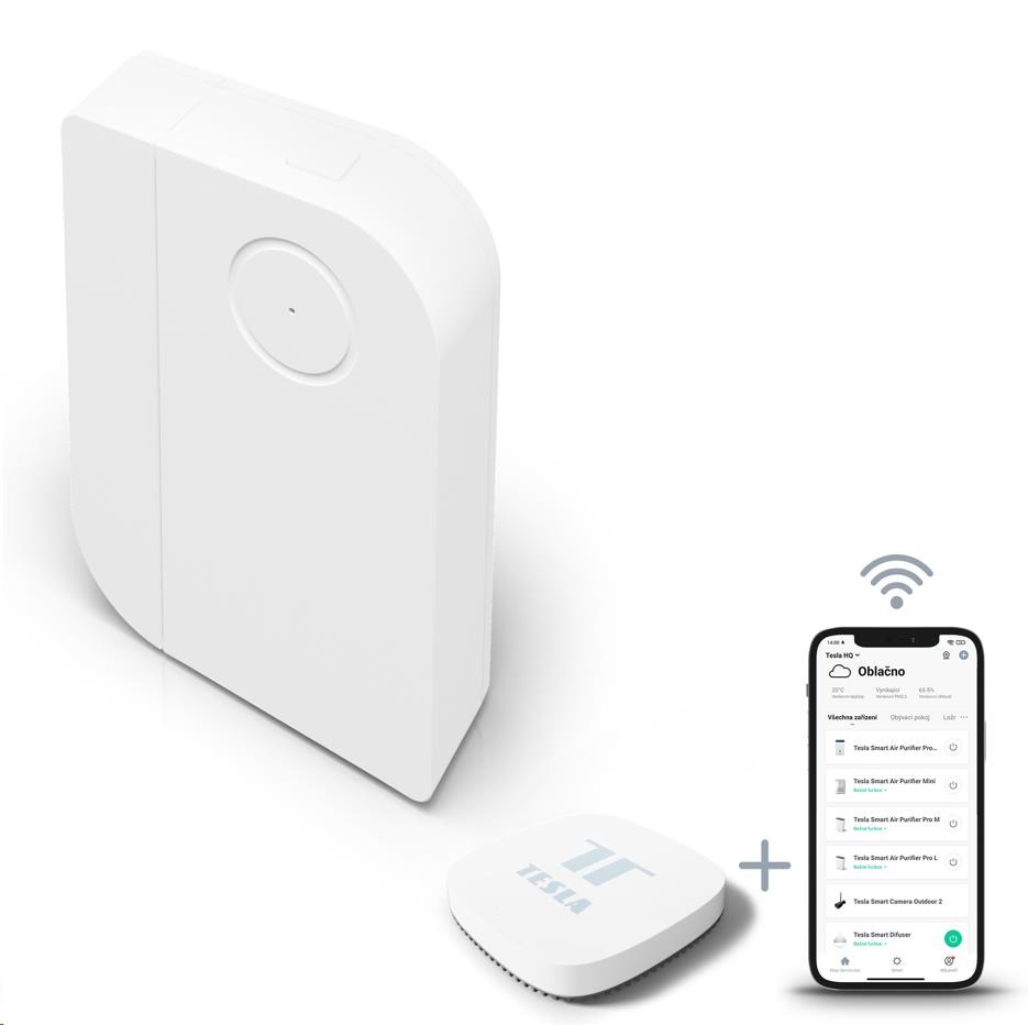 Tesla Smart Bundle Security (2x Window and Door,  2x Motion,  1x Siren Sensor)4 