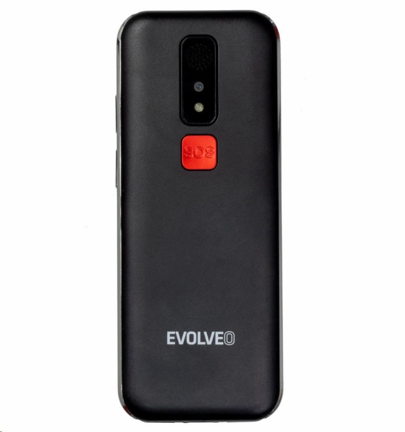 EVOLVEO EasyPhone LT,  mobilní telefon pro seniory s nabíjecím stojánkem,  černá2 