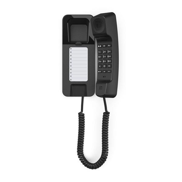 Gigaset DESK 200 - nástěnný telefon,  černý1 