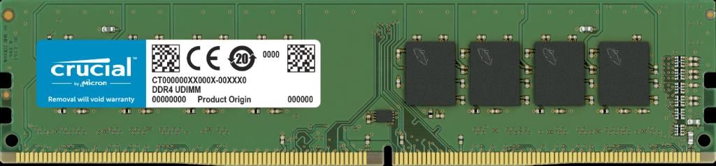 CRUCIAL DIMM DDR4 8GB 2666MHz CL190 