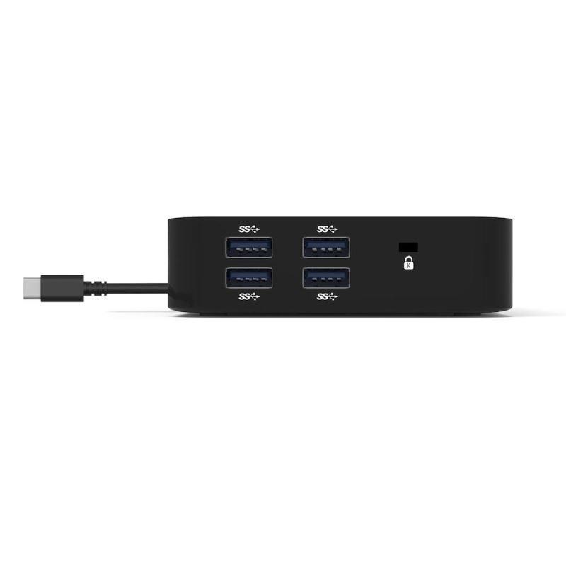 PORT dokovací stanice USB-C 10v1,  2x4K Display Port,  5x USB-A,  USB-C 85W PD,  Ethernet,  SD1 