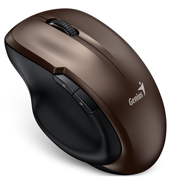GENIUS myš Ergo 8200S/  1200 dpi/  bezdrátová/  Chocolate/  5-tlačítková0 