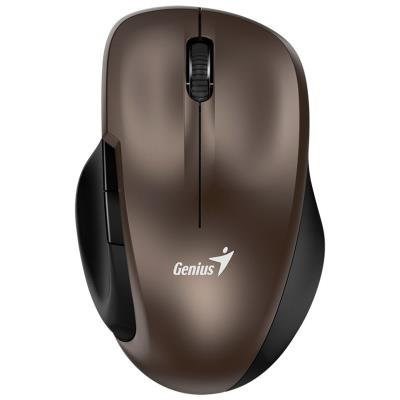 GENIUS myš Ergo 8200S/  1200 dpi/  bezdrátová/  Chocolate/  5-tlačítková1 