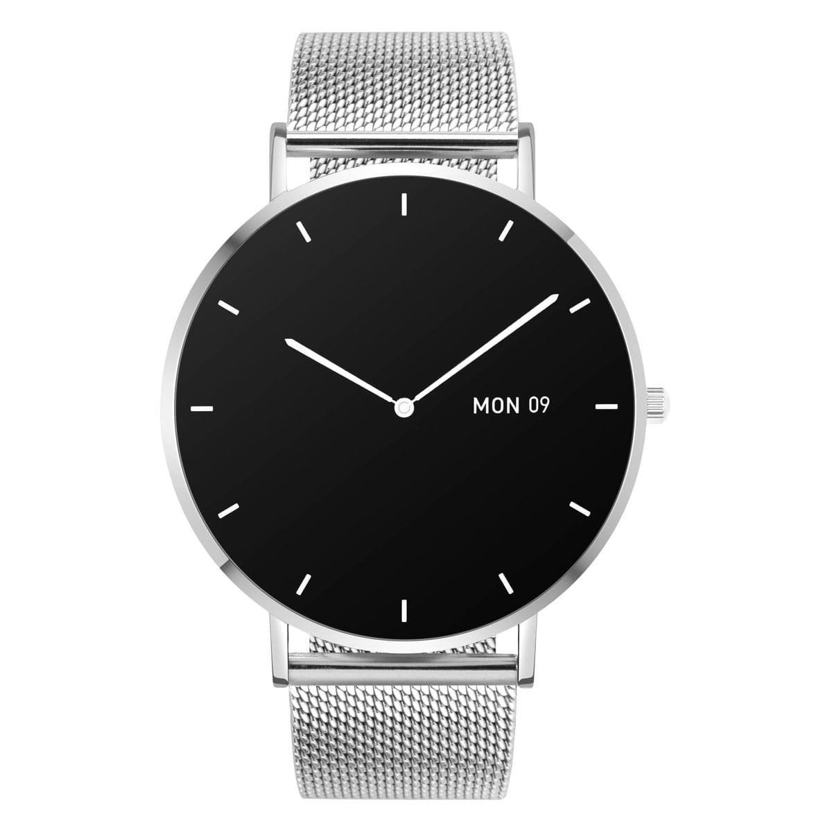 Garett Smartwatch Verona stříbrná,  ocel1 