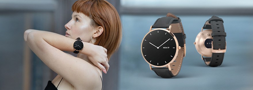 Garett Smartwatch Verona zlatá,  ocel3 