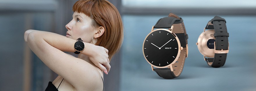 Garett Smartwatch Verona zlatá,  ocel4 