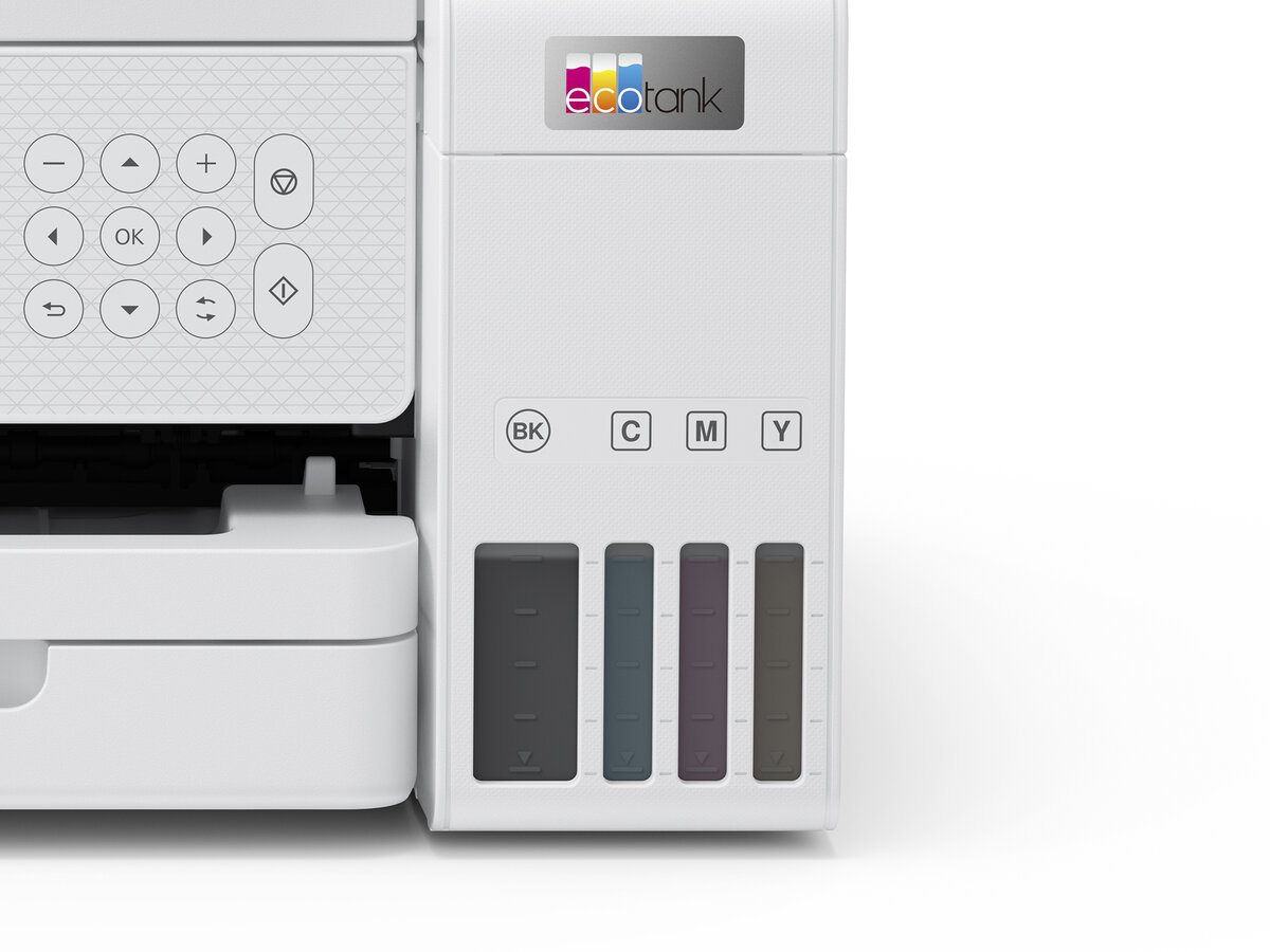 Atramentová tlačiareň EPSON EcoTank L6276,  3v1,  A4,  1200x4800dpi,  33 str./ min,  USB,  Wi-Fi,  LAN,  biela,  3 roky záruka po0 