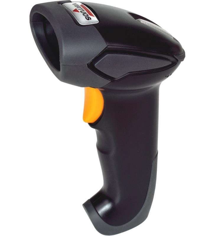 Virtuos CCD čtečka Virtuos HW-311A,  bezdrátová,  USB základna,  černá2 