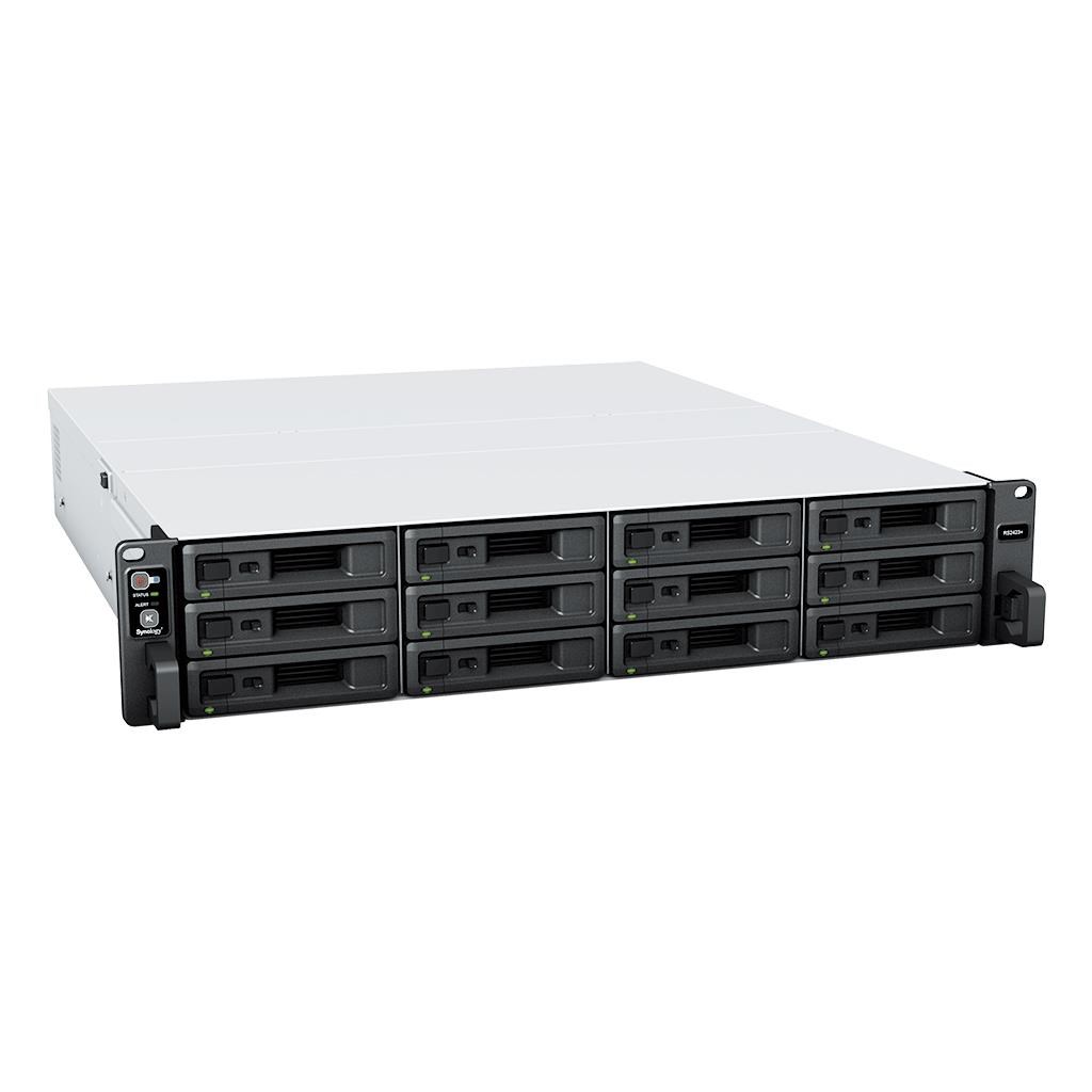 Synology RS2423+ RackStation (4C/ Ryzen V1780B/ 3, 35-3, 6GHz/ 8GBRAM/ 12xSATA/ 2xUSB3.2/ 1xminiSAS/ 2xGbE/ 1x10GbE/ 1xPCIe)6 