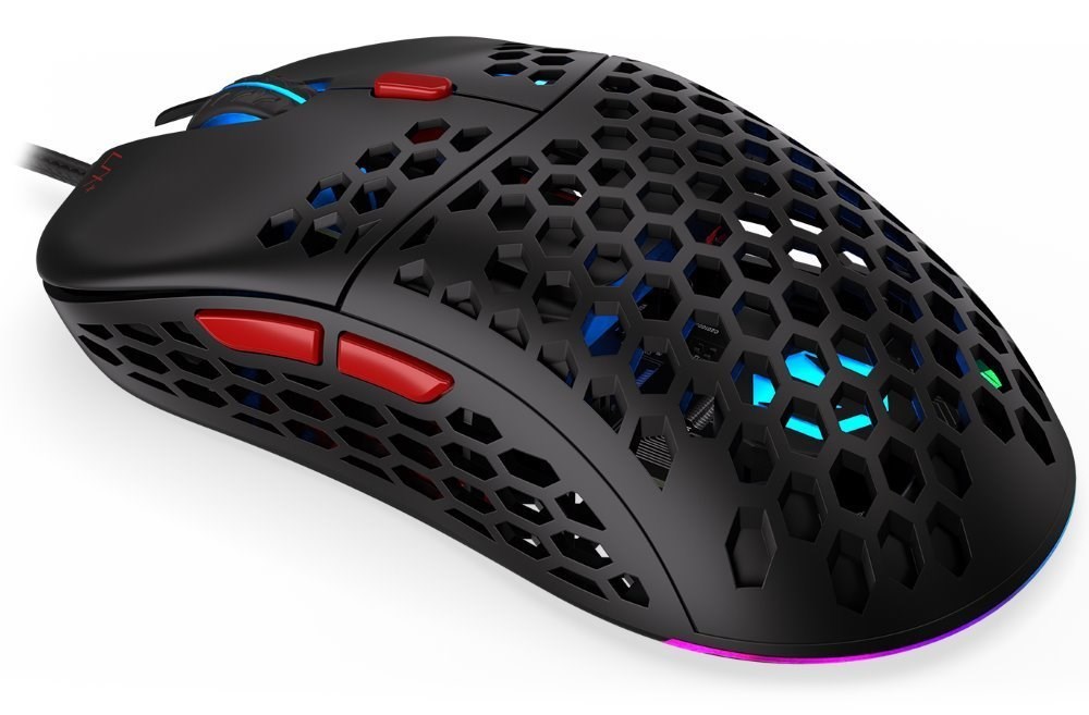 Endorfy LIX Plus/ Herná/ Optická/ Pre pravákov/ 19 000 DPI/ Drôtové USB-A/ Čierna