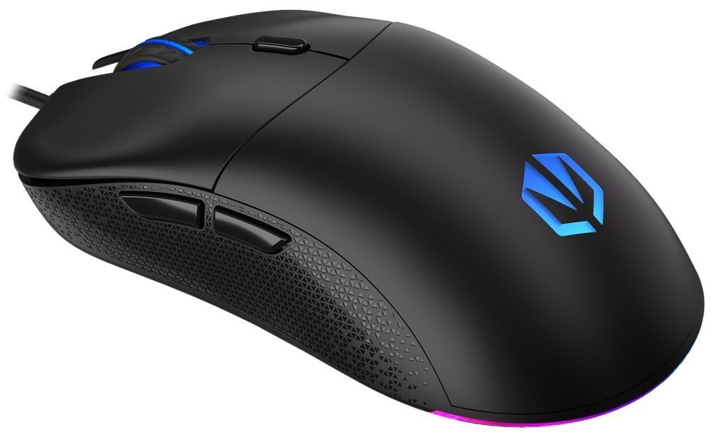 Endorfy Gem Plus/ Herná/ Optická/ Pre pravákov/ 19 000 DPI/ Drôtové USB-A/ Čierna